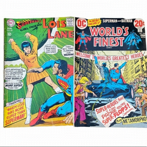 Superman's GIRL FRIEND LOIS LANE #85 (DC, 1968) Superman & Batman #218 Lot Comic